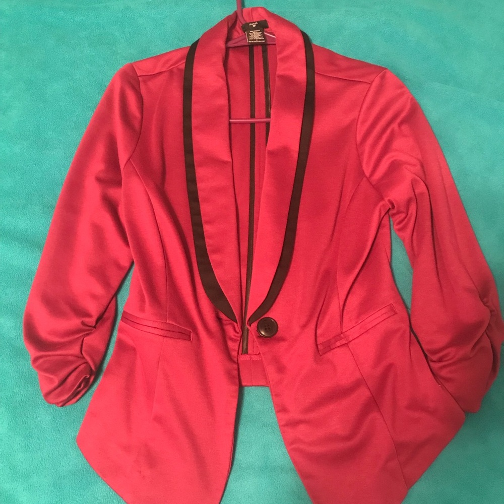 Magenta blazer